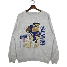 Vtg 90s New York Giants NY Giants Football Unisex Crewneck Sweatshirt KH17495