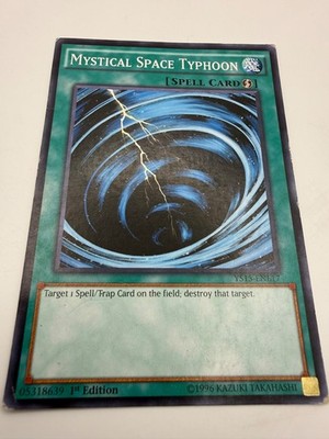 Mystical Space Typhoon - YS15-ENF16 - Common - 1st Edition - Lightly Played