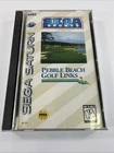 Pebble Beach Golf Links (Sega Saturn, 1995) CIB With Reg Card