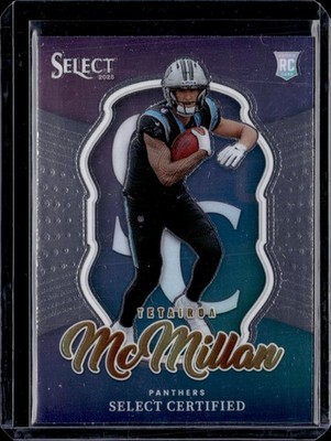 2025 Panini Select #5 Tetairoa McMillan Select Certified Rookies