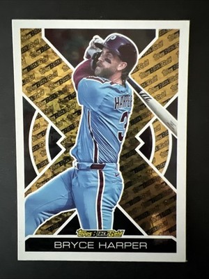 2025 Topps Update Series - Topps Black Gold Bryce Harper #BG-8