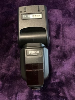 Canon A-1 フィルムカメラ + Sunpakフラッシュ Sunpak DF4000U Camera Flash for Canon and Nikon Tested 90729613230