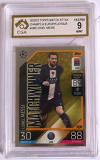 2022 Topps Match Attax UEFA Club Competitions #188 Lionel Messi CGA 9