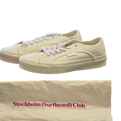 VANS Men7 Wo8.5 Og Lampin Deco  Stockholm Surfboard Club Natural  Sneakers