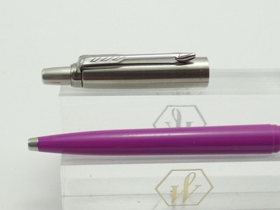 Parker Jotter Deep Pink/Stahl Kugelschreiber, CT, blaue Tinte *NEUWERTIG*