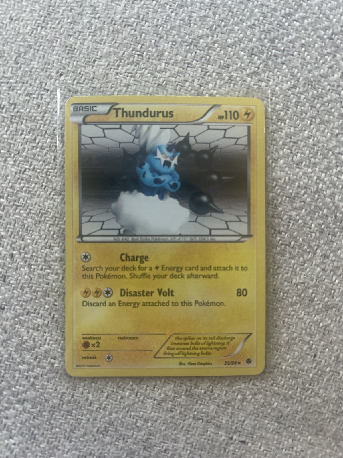 Thundurus 35/98 Emerging Powers Holo