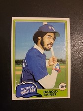 1981 Topps - Harold Baines #347 (RC) NM+