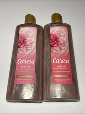  2 BOTTLE Caress Body Wash Daily Silk White Peach  Orange Blossom 532mlEACH