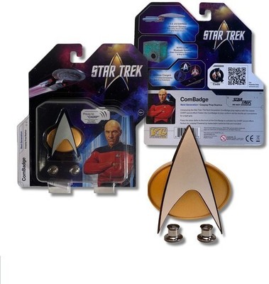 WB  Fametek STCOB - Star Trek: The Next Generation - Chirping ComBadge Pin