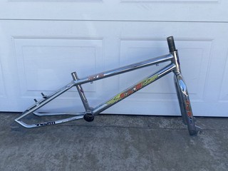 Vintage 1999 Mid School GT Mach One BMX 20” Frame&Fork Racing USA 4130 CrMo HTF