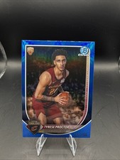 Tyrese Proctor 2025-26 Bowman Chrome Blue Refractor /150
