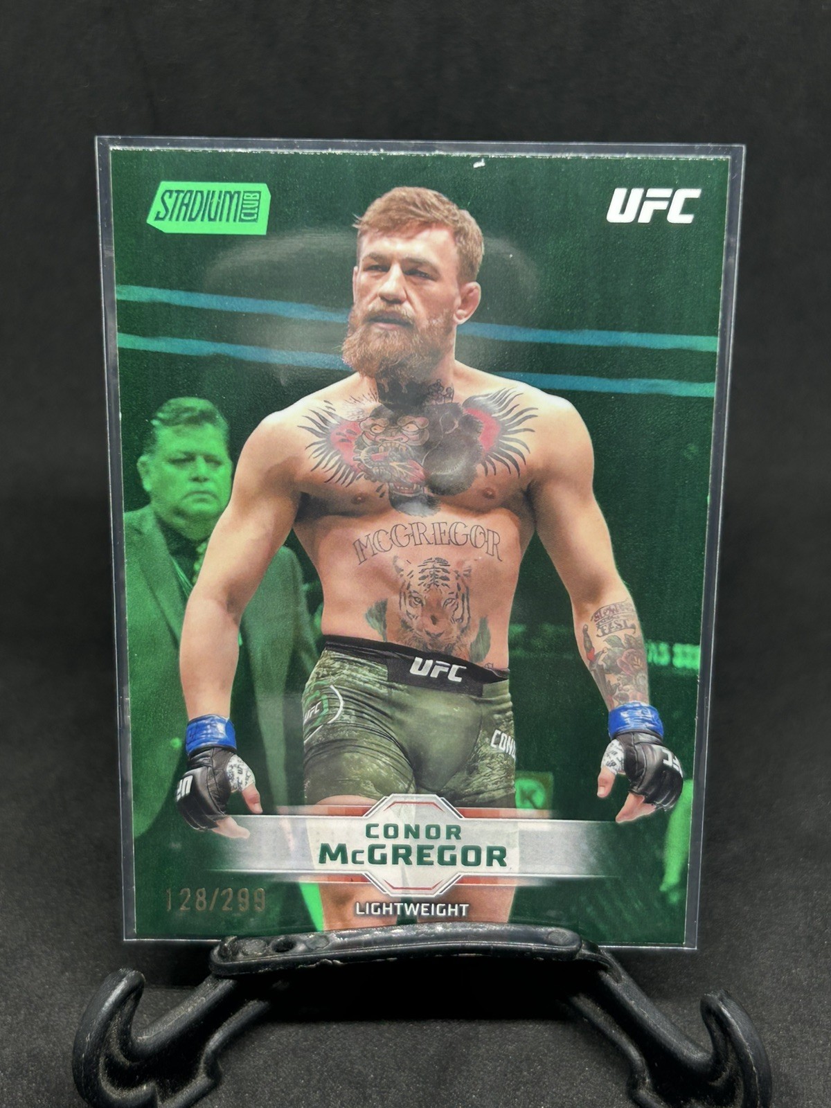 2026 Topps UFC Stadium Club #5 Conor McGregor Green #/299