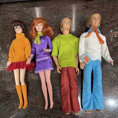 Scooby-Doo Velma Daphne Shaggy Fred Fashion Doll 2002 Mattel
