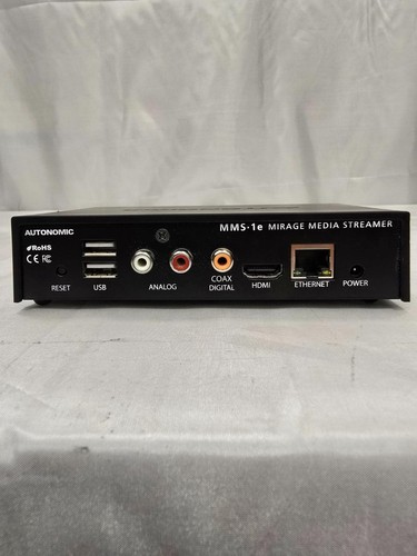 Autonomic MMS‑1e Music Streamer – 24/192 Hi‑Res – Power Supply Included – Tested - Picture 9 of 11