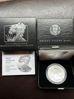 2025-W AMERICAN EAGLE SILVER $1 UNCIRC COIN U.S. MINT ORIGINAL CASE/COA 🔥MINT🔥