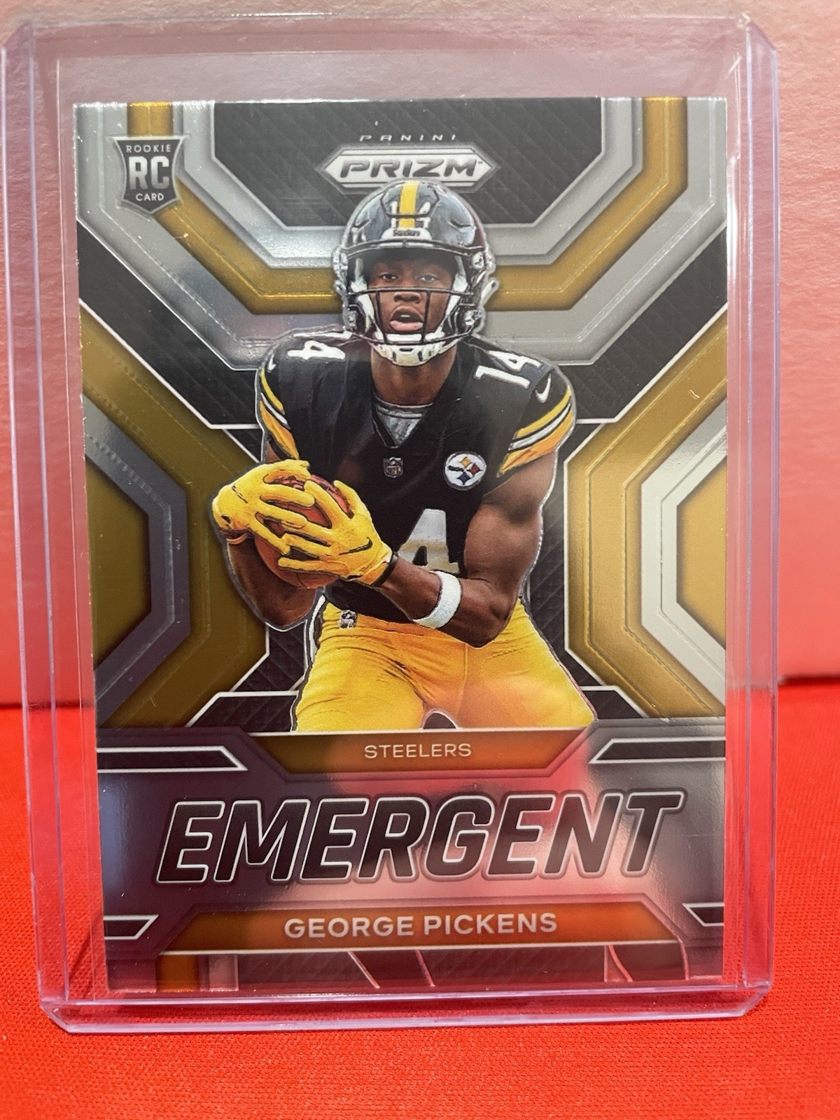 2022 Panini Prizm - Emergent George Pickens #E-17 (RC)