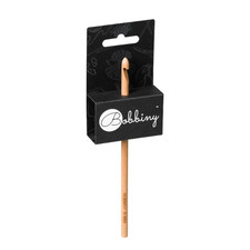 Bobbiny H&auml;kelnadel Buchenholz L&auml;nge 17 cm St&auml;rke 4-16 mm