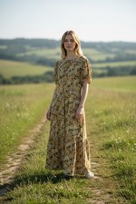 MADEWELL Women Long Floral Dress 18W