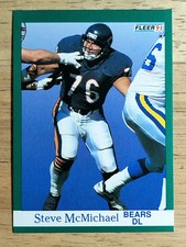 1991 Fleer #222 Steve McMichael