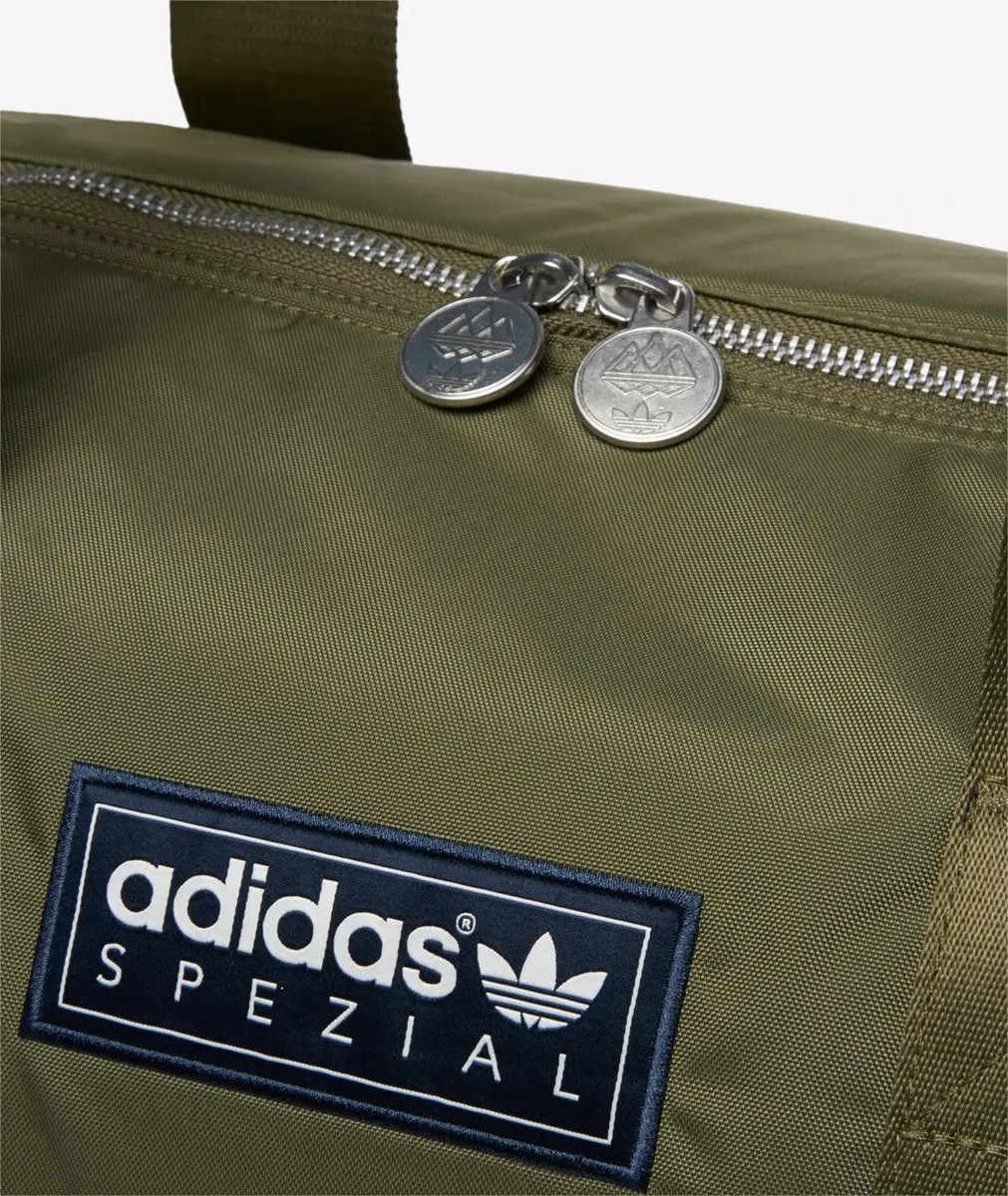 adidas Spezial SPZL Army Green Duffle Retro Classic Originals Logo