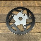 GT BMX Sprocket Old School BMX Chainring 44T Black 90s 5 Bolt Vintage Spider