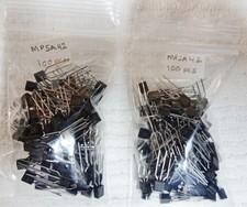 A lot of 100 MPSA42 Hi-Voltage NPN transistors . New. Bulk-Pack. In USA