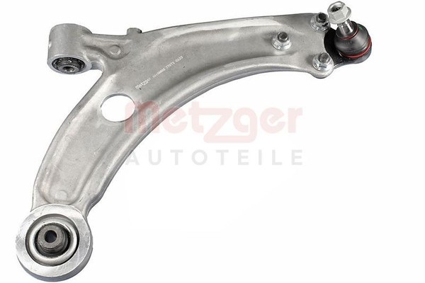 Lenker RadaufhäNgung Vorne Rechts Unten Metzger 58158602 FüR Peugeot-image