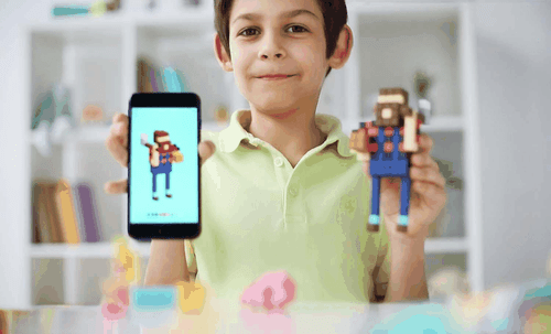 PIXIO800 Magnetic Blocks in 16 Colors Free App - Picture 11 of 13