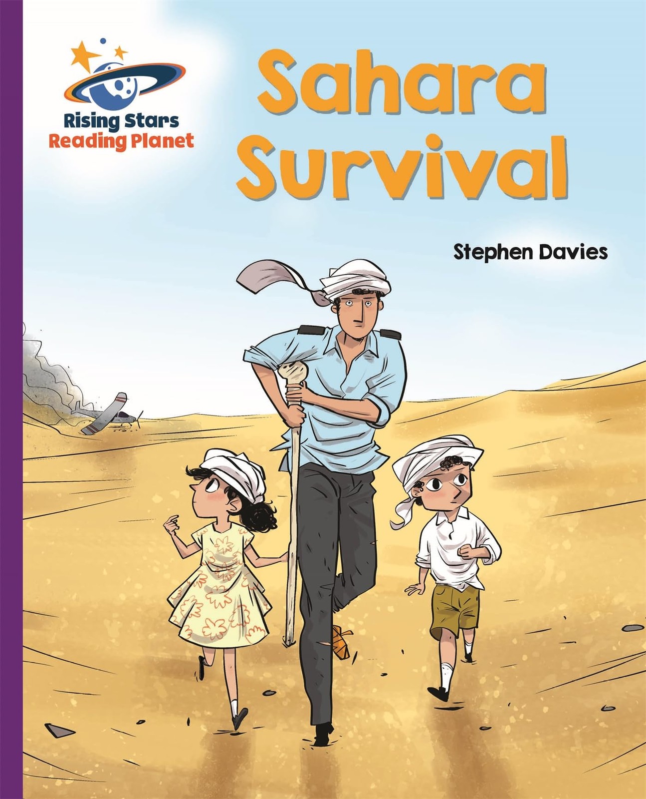 Reading Planet - Sahara Survival - Purple: Galaxy by Stephen Davies - Image 4