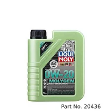 Liqui Moly Motor Oil Synthetic Molygen New Gener­a­tion SAE 0W-20 1Lt/1.06Qt
