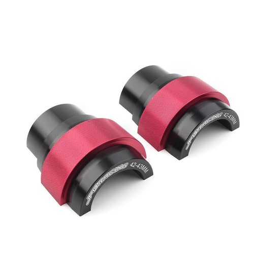 Motorbike Fork Oil Seal Driver Tool Aluminum Fit for Honda Yamaha Suzuki Red - Picture 8 of 9
