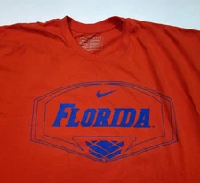 Nike Florida Gators T Shirt Mens 2XL Team Issue Graphic Basketball Limited Use