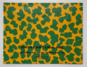 NES Cobra Command - Nintendo Original Instruction Manual