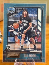 2020-21 Panini Chronicles Playbook Basketball Cole Anthony-#186 RC Orlando Magic