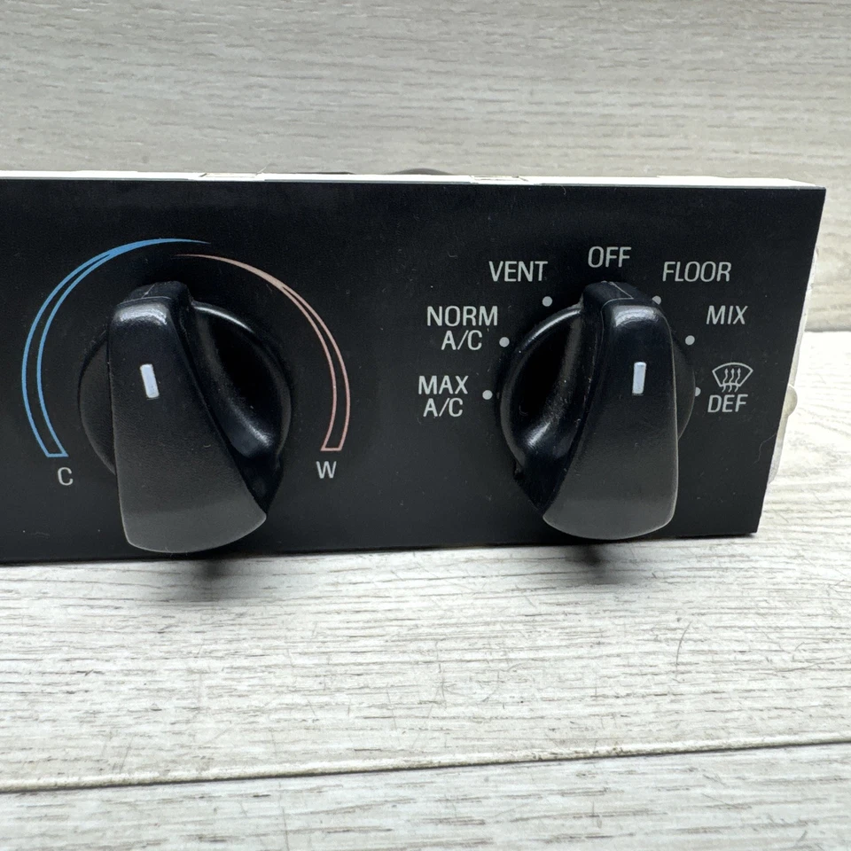 1992-1996 Ford Truck F-150 F-250 F-350 Bronco Heater HVAC Climate Control OEM - Image 3 of 4
