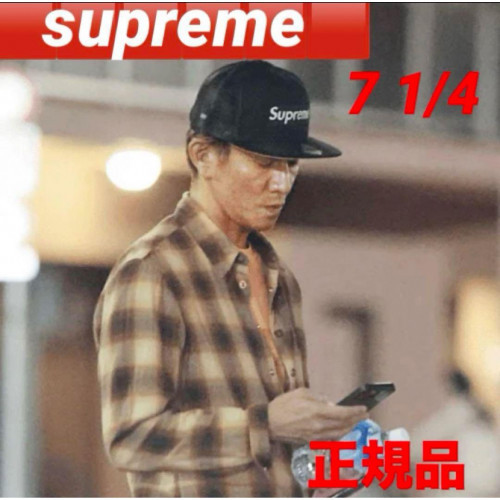 新品未使用supreme Worldwide Box Logo CAP 71/4 Supreme Cap Box Logo Mesh Cap Black 71/4 Authentic | eBay