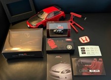 Ultra Rare MotorHelix 1:18 Honda Civic Type R EK9 Milano Red Limited 375/599