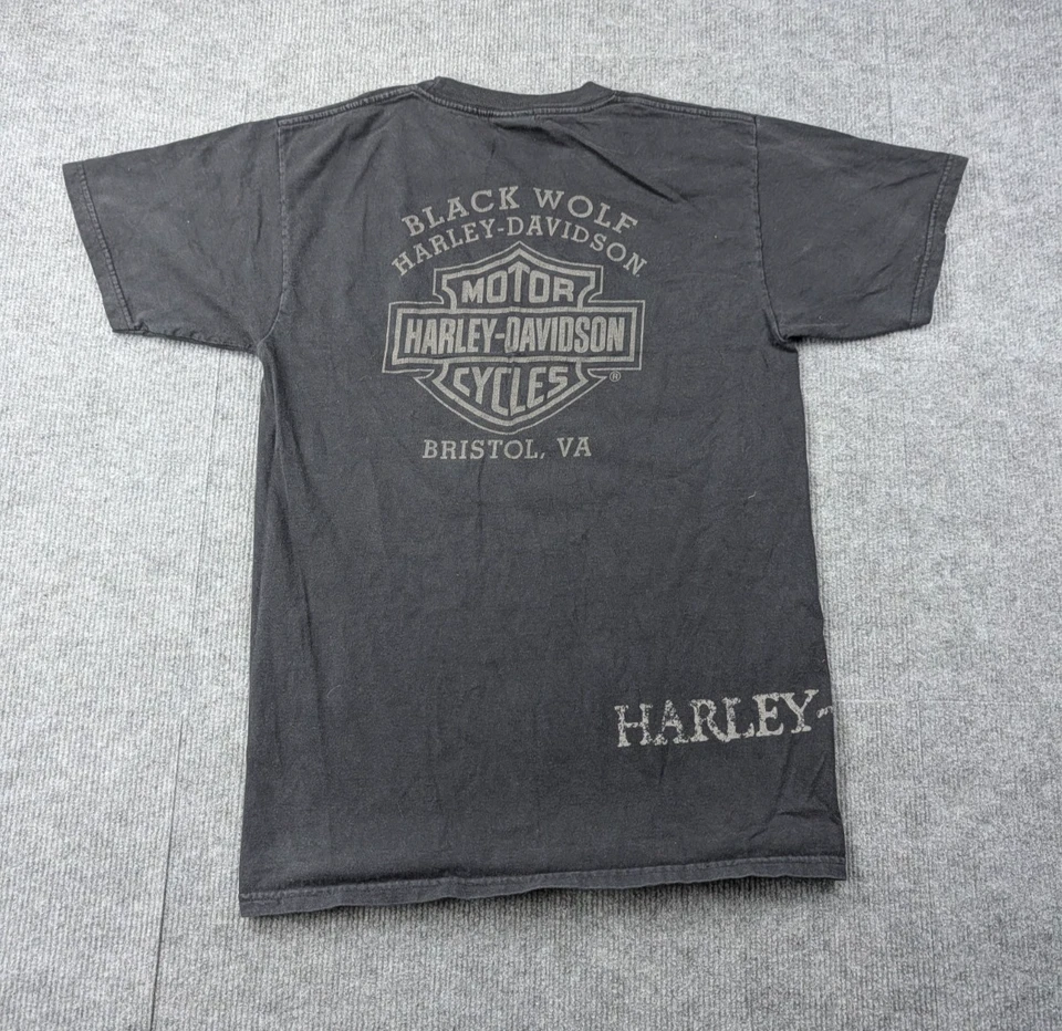 Lote de camisas Harley Davidson para hombre medianas 6 tops Y2K doble cara motociclista grunge años 90 Foto 2 de 4