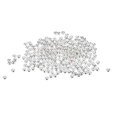 14K Rondelle OD 3 mm ID 1.2 mm Silver Plated Gold Brass Round 250 Pcs