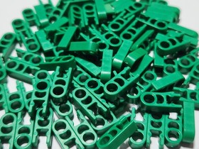 100 MICRO K'NEX Green Connectors Clips Single Position Coaster Small Pieces KNEX