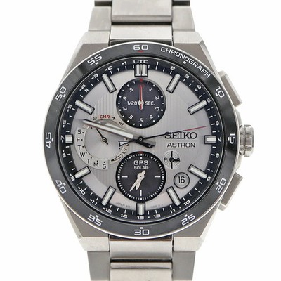 Seiko Astron SBXC153 Silber Gehäusegröße 43,3 x 49,5 mm Herrenuhr gebraucht #...