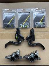 Magura MT7 Pro Scheibenbremsset - Black-Fluro-Yellow/Mystic Grey Anodized
