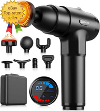 Massage Gun with Heat Deep Tissue Back Massager Neck Massager for Pain Relief