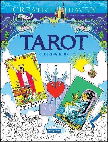 Creative Haven Tarot Coloring Book. Noble Fast Free Shipping** - Image 5