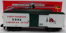 American Flyer 6-48323 S Gauge 1995 American Flyer Christmas Boxcar EX/Box