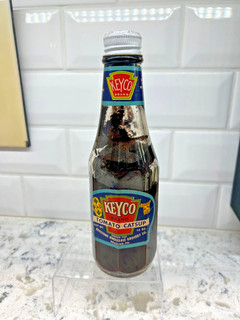 ANTIQUE KEYCO BRAND TOMATO CATSUP ORIGINAL LABELS CAP & CONTENTS READING PA.