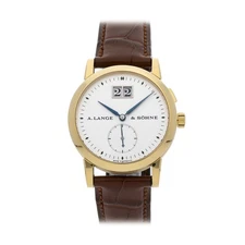 A. Lange & Sohne Saxonia Yellow Gold Manual Wind Watch 102.002
