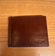 Portafogli Portacarte The Bridge Marrone in Pelle