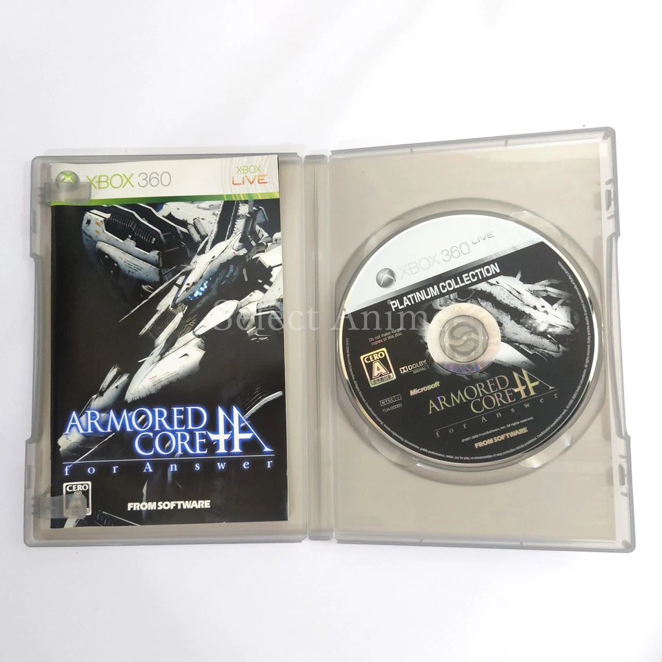 Armored Core for Answer Platinum Collection Microsoft Xbox 360 NTSC-J CIB - Image 4 of 4