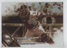 2016 Topps Chrome Sepia Refractor Carlos Ruiz #71 0c4